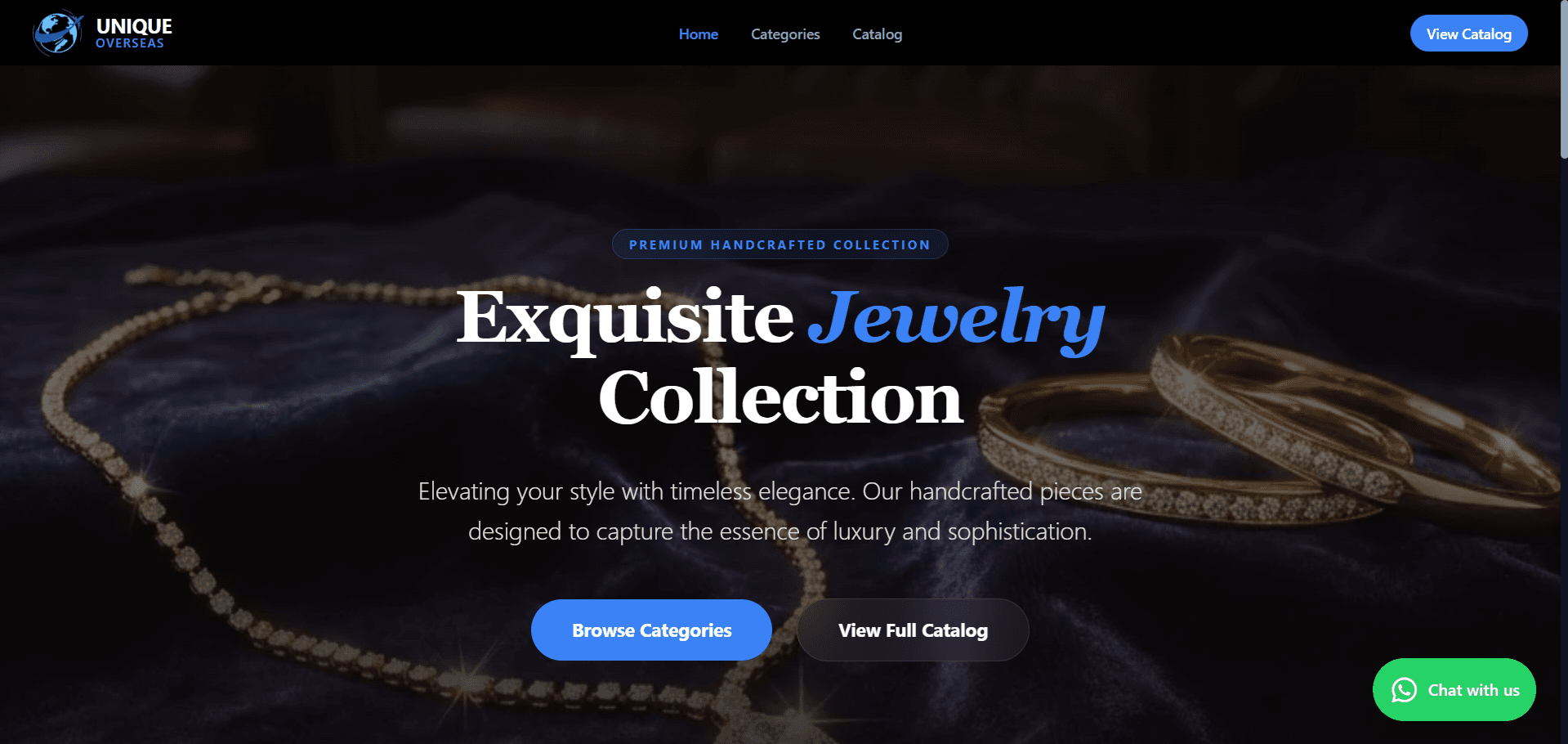 Jewelry Catalog Management System